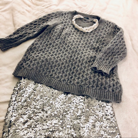 J Crew cable knit sweater - Picture 3 of 3